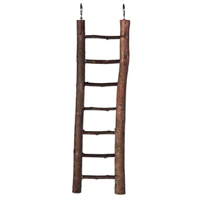 Drabina drewniana Natural Living z naturalnego drewna 7 szczebli/30 cm